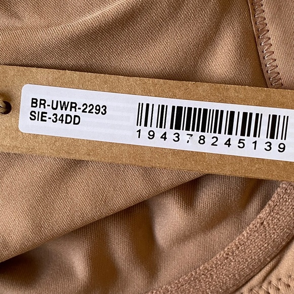 NWT Skims Fits Everybody‎ Unlined Demi Bra- SIENNA Size 30D - Picture 5 of 8